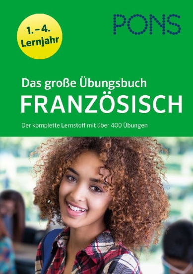 Buchcover und Innenansicht für das Buch: Das große Übungsbuch Französisch 1.-4. Lernjahr
