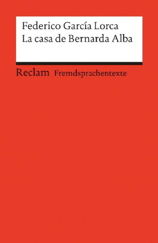 Buchcover und Innenansicht für das Buch: La casa de Bernarda Alba