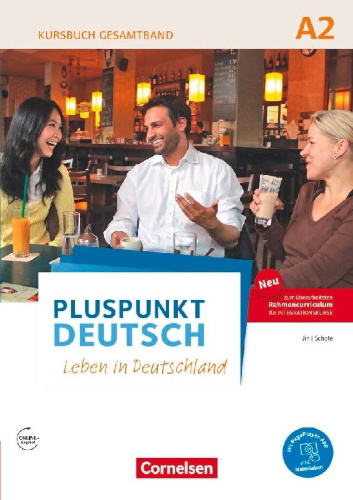 Buchcover und Innenansicht für das Buch: Pluspunkt Deutsch A2: Gesamtband - Allgemeine Ausgabe - Kursbuch mit interaktiven Übungen auf scook.de