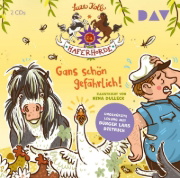 Buchcover und Innenansicht für das Buch: Die Haferhorde 19: Gans schön gefährlich!