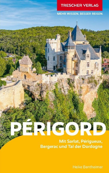 Buchcover und Innenansicht für das Buch: TRESCHER Reiseführer Périgord