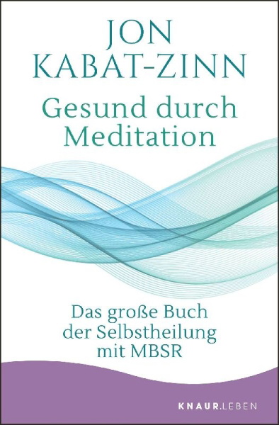 Buchcover und Innenansicht für das Buch: Gesund durch Meditation