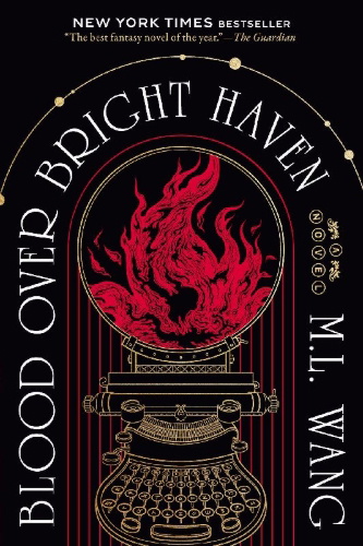 Buchcover und Innenansicht für das Buch: Blood Over Bright Haven