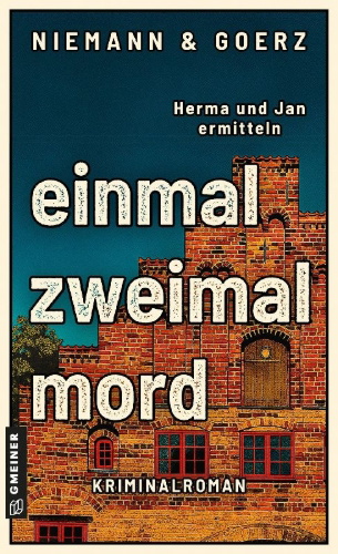 Buchcover und Innenansicht für das Buch: einmal, zweimal, mord