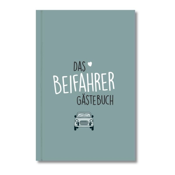 Buchcover und Innenansicht für das Buch: Beifahrer-Gästebuch zum 18. Geburtstag - Kreatives Auto-Gästebuch für Fahranfänger, Führerschein & Neues Auto