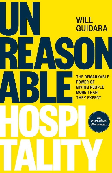Buchcover und Innenansicht für das Buch: Unreasonable Hospitality