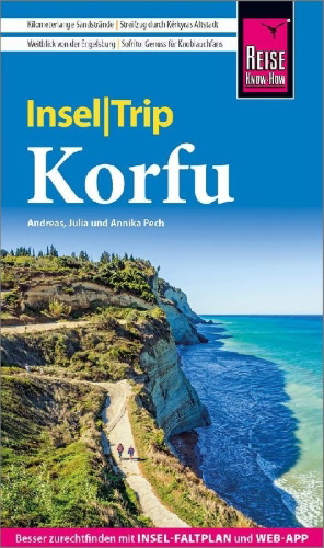 Buchcover und Innenansicht für das Buch: Reise Know-How InselTrip Korfu