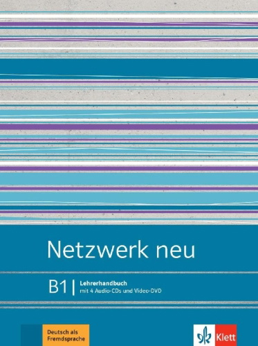 Buchcover und Innenansicht für das Buch: Netzwerk neu B1. Lehrerhandbuch mit 4 Audio-CDs und Video-DVD