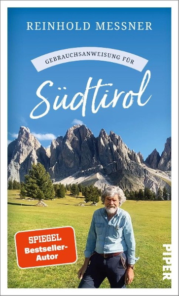 Buchcover und Innenansicht für das Buch: Gebrauchsanweisung für Südtirol