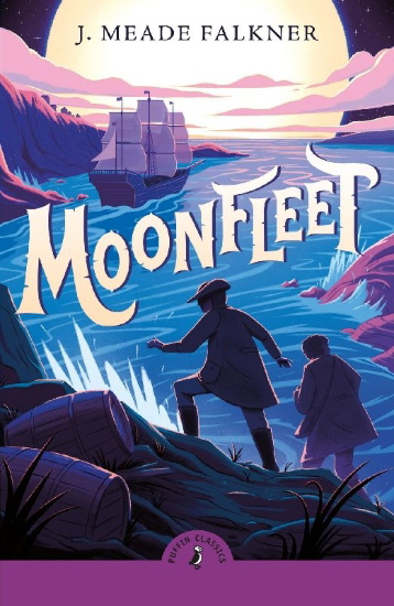 Buchcover und Innenansicht für das Buch: Moonfleet