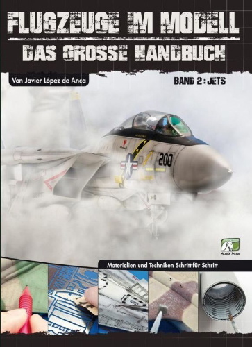 Buchcover und Innenansicht für das Buch: Flugzeuge im Modell - Teil 2: Jets