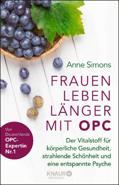 Buchcover und Innenansicht für das Buch: Frauen leben länger mit OPC