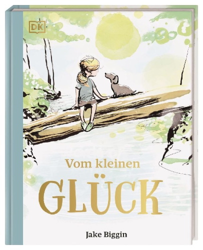 Buchcover und Innenansicht für das Buch: Vom kleinen Glück