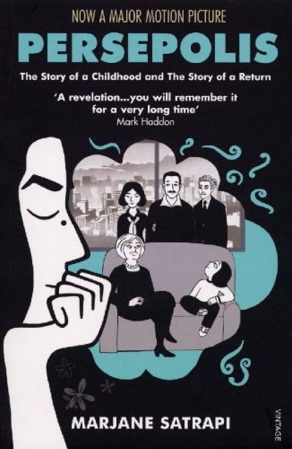 Buchcover und Innenansicht für das Buch: Persepolis I & II