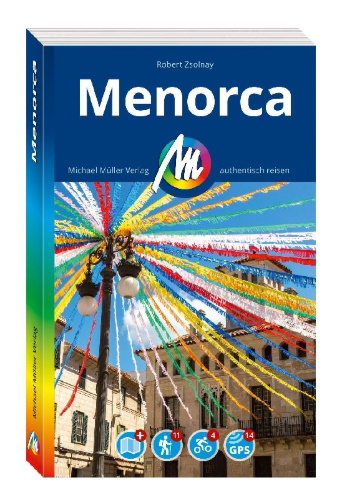 Buchcover und Innenansicht für das Buch: MICHAEL MÜLLER REISEFÜHRER Menorca