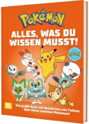 Buchcover und Innenansicht für das Buch: Pokémon Handbuch: Pokémon: Alles, was du wissen musst