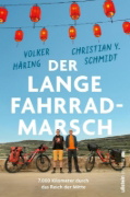 Buchcover und Innenansicht für das Buch: Der lange Fahrrad-Marsch