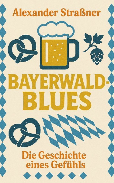 Buchcover und Innenansicht für das Buch: Bayerwaldblues
