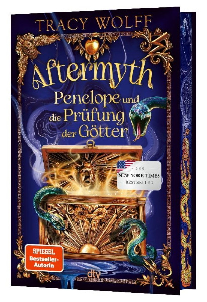 Buchcover und Innenansicht für das Buch: The Aftermyth #1