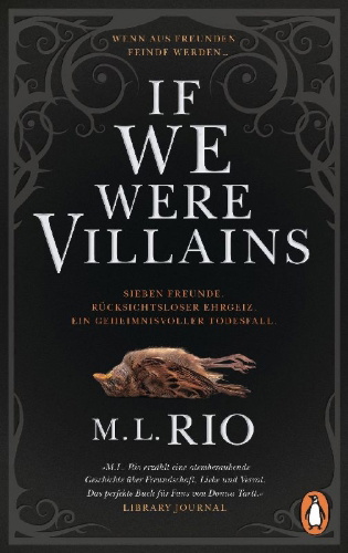 Buchcover und Innenansicht für das Buch: If we were villains