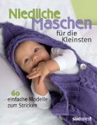 Buchcover und Innenansicht für das Buch: Niedliche Maschen für die Kleinsten