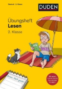 Buchcover und Innenansicht für das Buch: Übungsheft - Lesen 2.Klasse