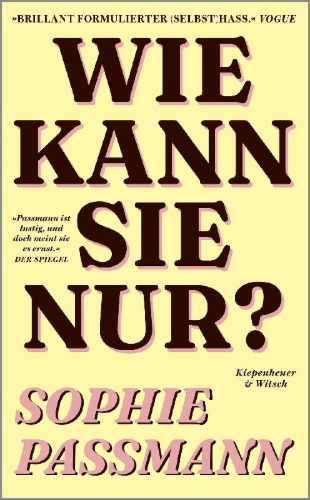 Buchcover und Innenansicht für das Buch: Wie kann sie nur?