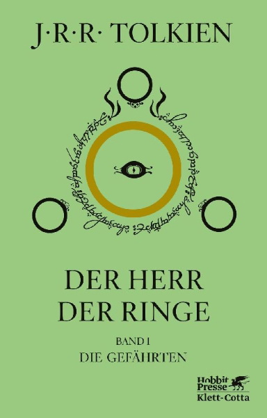 Buchcover und Innenansicht für das Buch: The Lord of the Rings1. The Fellowship of the Rings