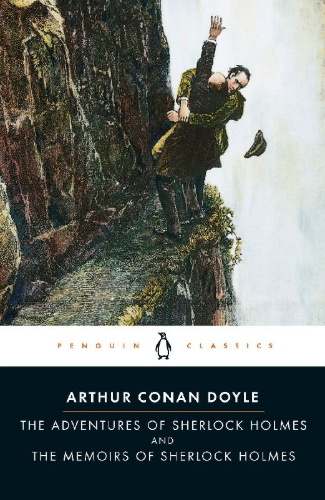 Buchcover und Innenansicht für das Buch: The Adventures of Sherlock Holmes and the Memoirs of Sherlock Holmes
