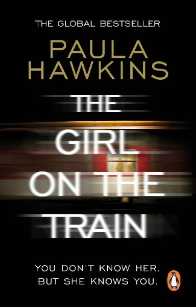Buchcover und Innenansicht für das Buch: The Girl on the Train