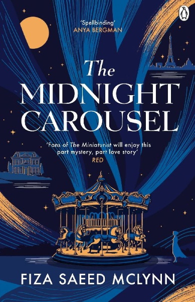 Buchcover und Innenansicht für das Buch: The Midnight Carousel