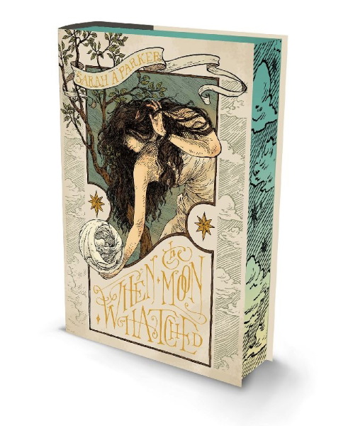 Buchcover und Innenansicht für das Buch: When the Moon Hatched Deluxe Edition