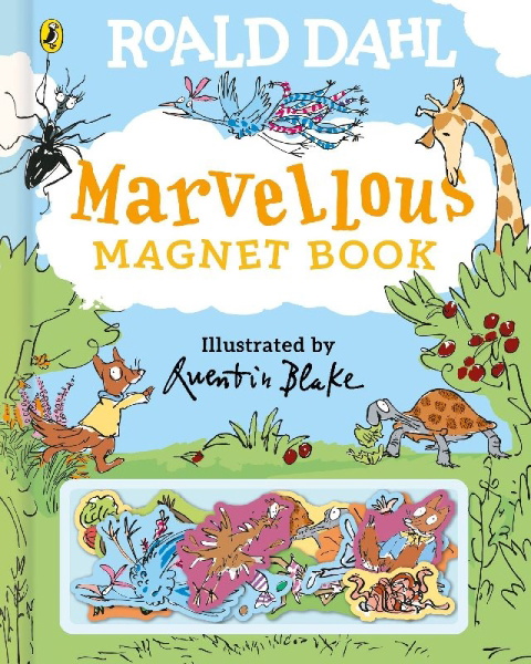 Buchcover und Innenansicht für das Buch: Roald Dahl: Marvellous Magnet Book