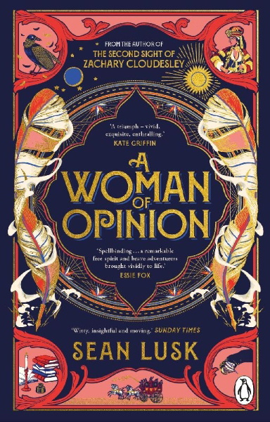 Buchcover und Innenansicht für das Buch: A Woman of Opinion