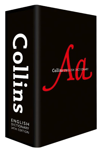 Buchcover und Innenansicht für das Buch: Collins English Dictionary Complete and Unabridged