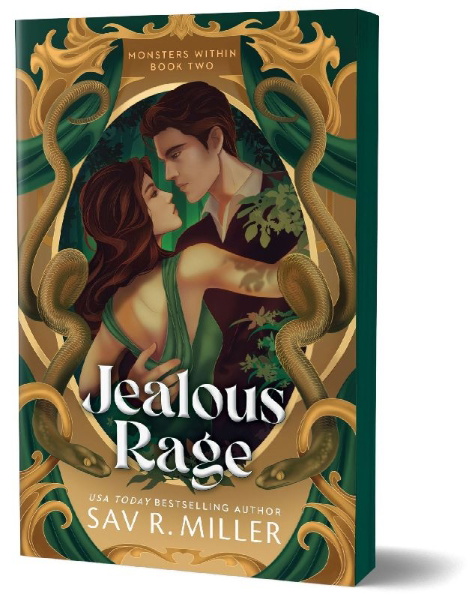 Buchcover und Innenansicht für das Buch: Jealous Rage