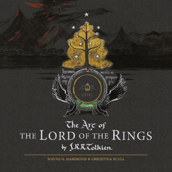 Buchcover und Innenansicht für das Buch: The Art of the Lord of the Rings