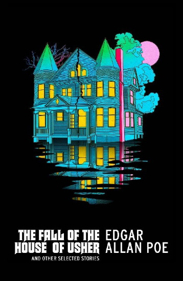 Buchcover und Innenansicht für das Buch: The Fall of the House of Usher and Other Selected Stories