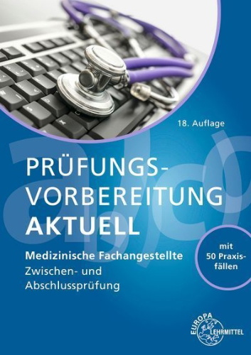 Buchcover und Innenansicht für das Buch: Prüfungsvorbereitung aktuell MFA