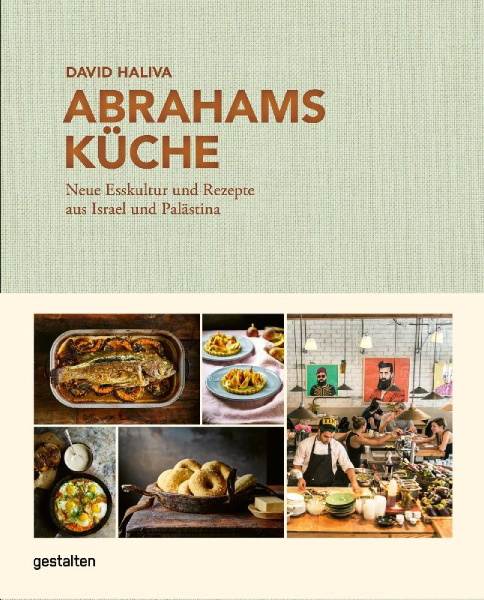 Buchcover und Innenansicht für das Buch: Abraham's Kitchen