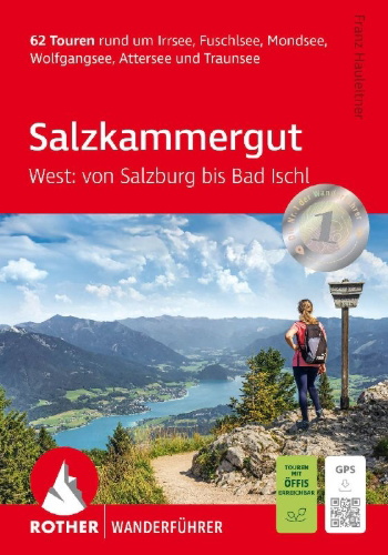 Buchcover und Innenansicht für das Buch: Salzkammergut West: von Salzburg bis Bad Ischl