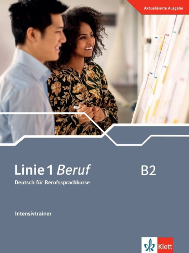 Buchcover und Innenansicht für das Buch: Linie 1 Beruf B2. Intensivtrainer