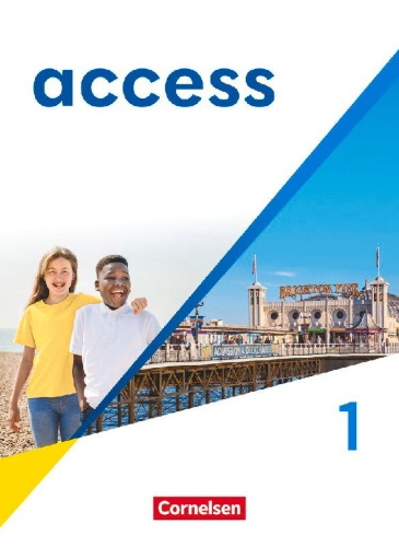 Buchcover und Innenansicht für das Buch: Access Band 1: 5. Schuljahr - Schülerbuch