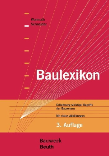 Buchcover und Innenansicht für das Buch: Baulexikon