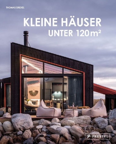 Buchcover und Innenansicht für das Buch: Kleine Häuser unter 120 m²