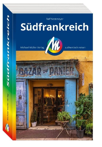 Buchcover und Innenansicht für das Buch: MICHAEL MÜLLER REISEFÜHRER Südfrankreich