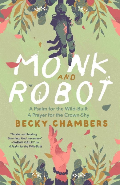Buchcover und Innenansicht für das Buch: Monk and Robot