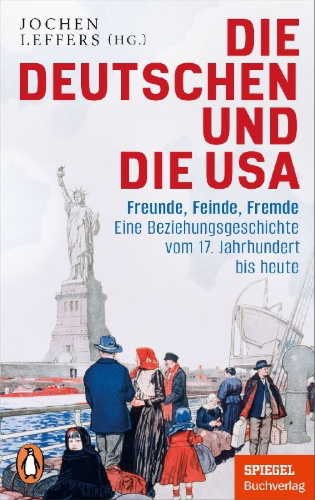 Buchcover und Innenansicht für das Buch: Die Deutschen und die USA