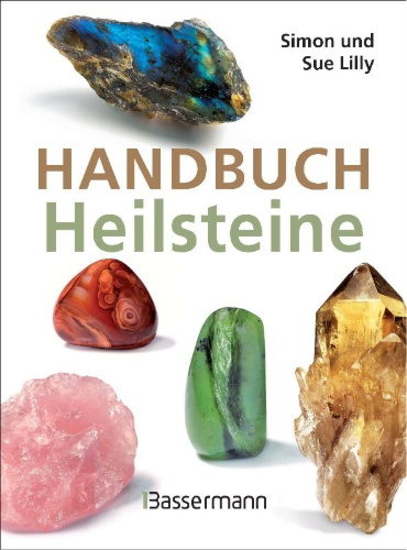 Buchcover und Innenansicht für das Buch: Handbuch Heilsteine