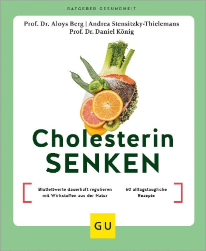 Buchcover und Innenansicht für das Buch: Cholesterin senken